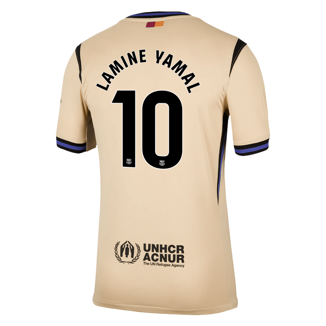 LAMINE YAMAL #10 Men's Barcelona 2025/26 Away Soccer Jersey product view 13