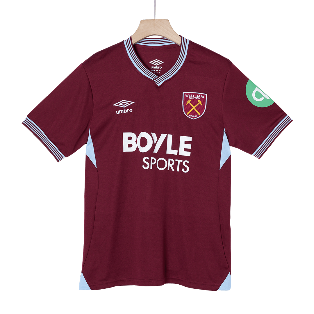 Men's West Ham United 2025/26 Home Soccer Jersey product view 10