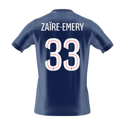 ZAïRE EMERY #33 Men's PSG 2025/26 Home Soccer Jersey Premium product view 8