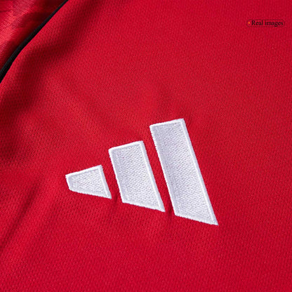 Men's Manchester United 2025/26 Home Long Sleeve Soccer Jersey product view 6