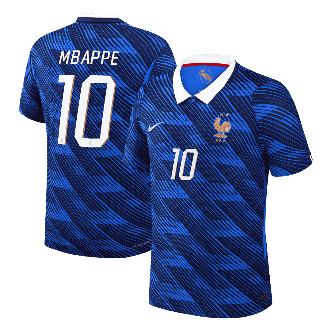 MBAPPE #10 Men's France World Cup 2026 Player Version Home Soccer Jersey - Slim Fit product view 1