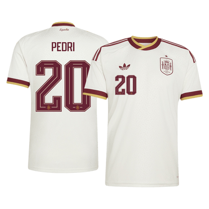 PEDRI #20 Men's Spain World Cup 2026 Away Soccer Jersey product view 1