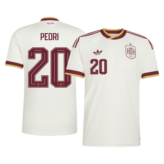 PEDRI #20 Men's Spain World Cup 2026 Away Soccer Jersey product view 1