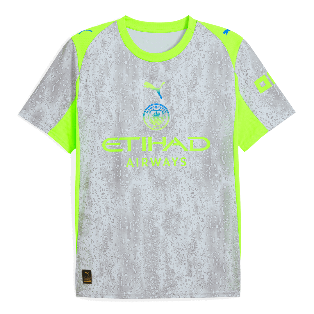 Men's Manchester City 2025/26 Third Away Soccer Jersey Kit