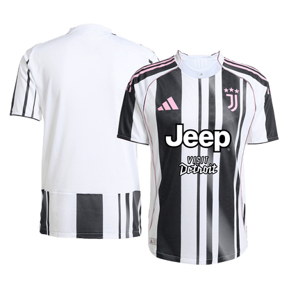 Men's Juventus 2025/26 Player Version Home Soccer Jersey - Slim Fit product view 2