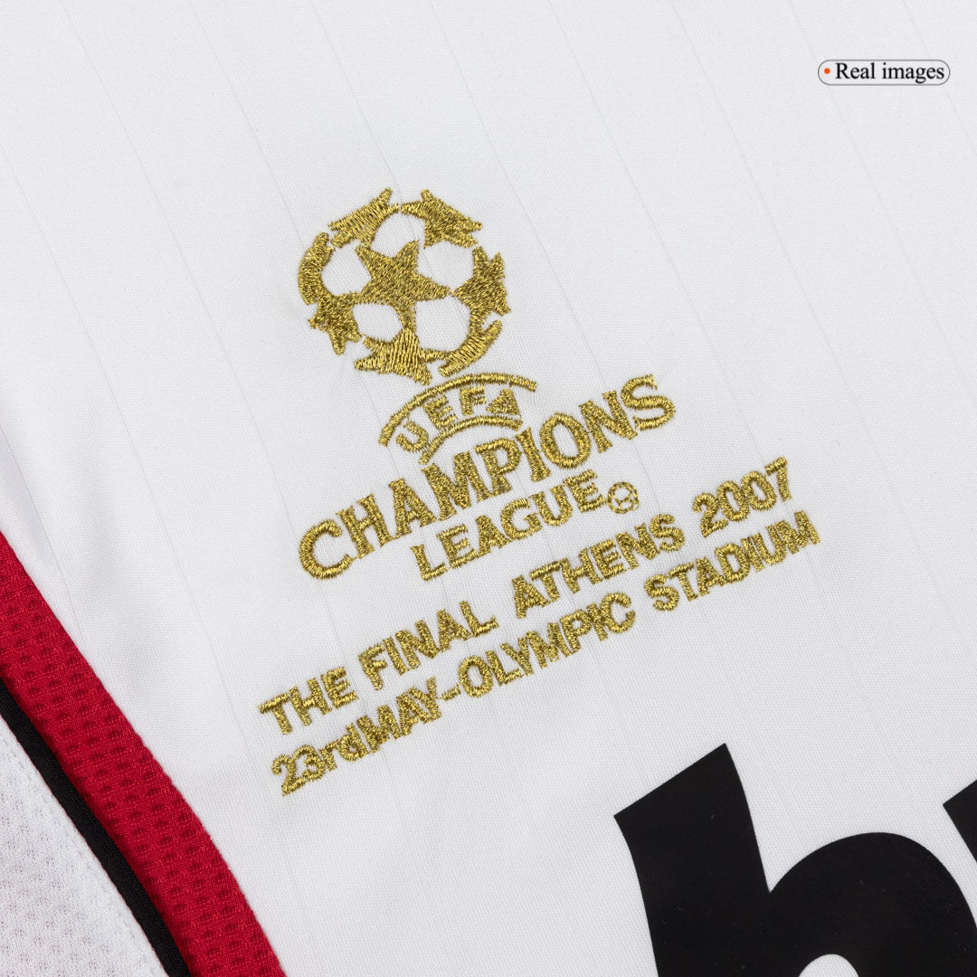 Retro Men's AC Milan 2006/07 Away Long Sleeve Soccer Jersey product view 6