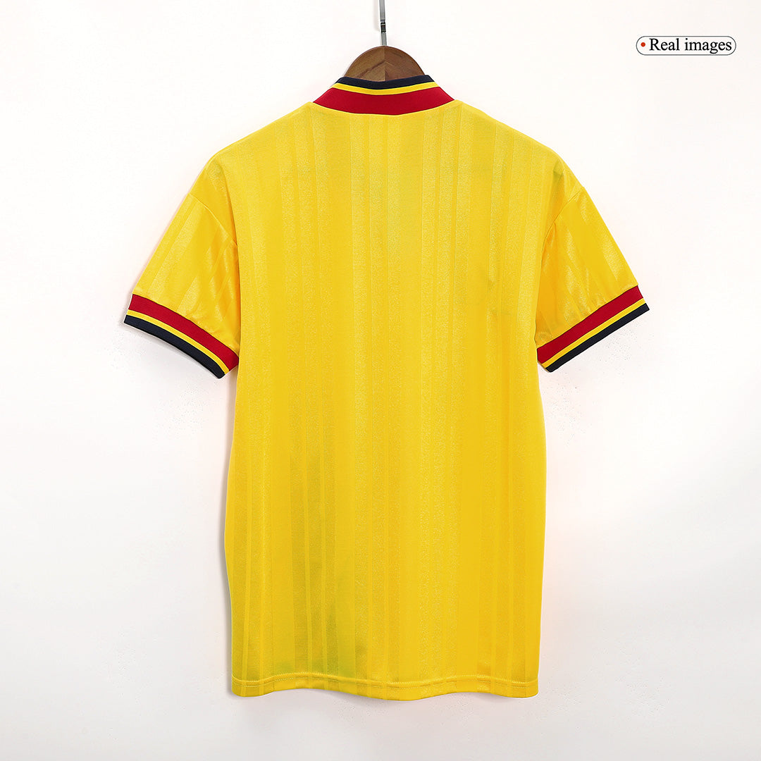 Retro Men's Arsenal 1993/94 Away Soccer Jersey product view 7