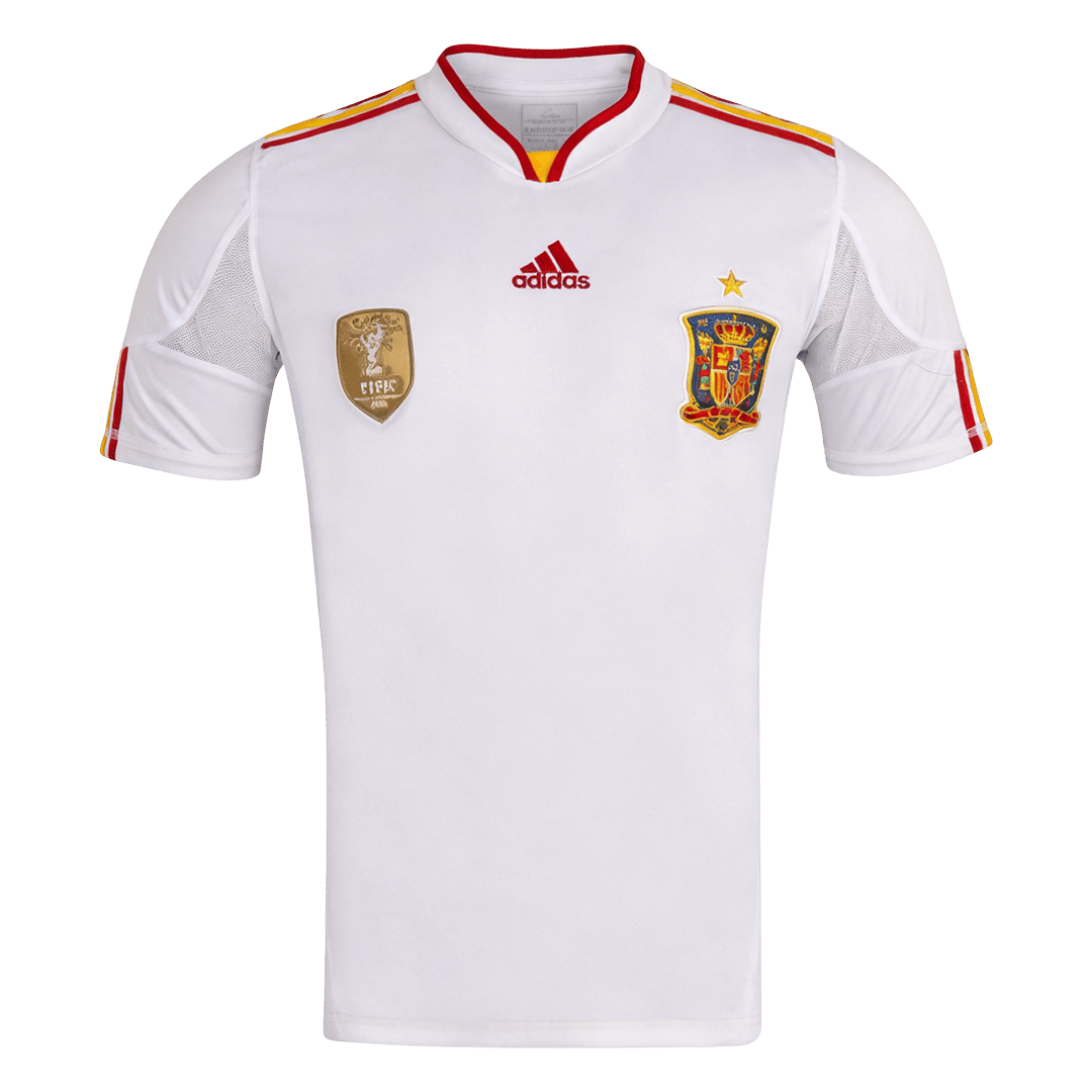 Retro Men's Spain 2010/12 Away Soccer Jersey product view 1