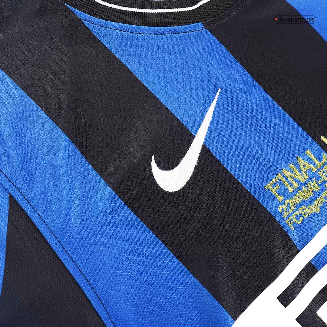 Retro Men's Inter Milan UCL UCL Final 2009/10 Home Soccer Jersey product view 4