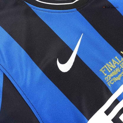 Retro Men's Inter Milan UCL UCL Final 2009/10 Home Soccer Jersey product view 4