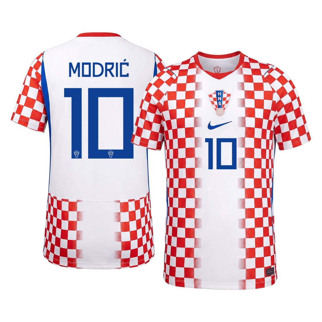 MODRIĆ #10 Men's Croatia World Cup 2026 Home Soccer Jersey product view 1