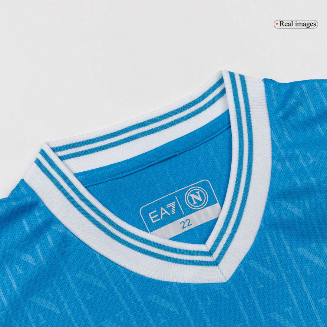 Kid's Napoli 2025/26 Home Soccer Jersey Kit