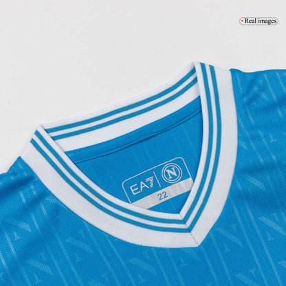 Kid's Napoli 2025/26 Home Soccer Jersey Kit