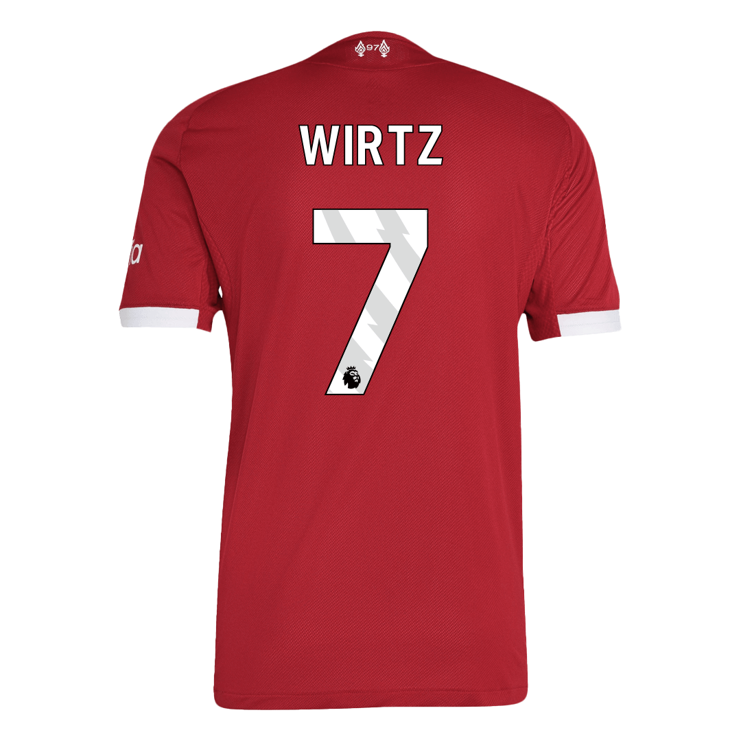 WIRTZ #7 Men's Liverpool 2025/26 Player Version Home Soccer Jersey - Slim Fit product view 10
