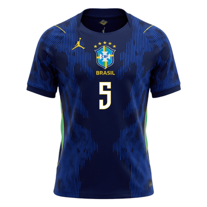 CASEMIRO #5 Men's Brazil World Cup 2026 Away Soccer Jersey product view 8