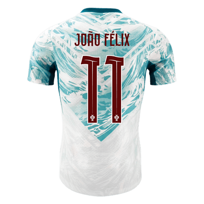 JOÃO FÉLIX #11 Men's Portugal World Cup 2026 Player Version Away Soccer Jersey - Slim Fit product view 9