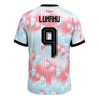 LUKAKU #9 Men's Belgium World Cup 2026 Away Soccer Jersey product view 9