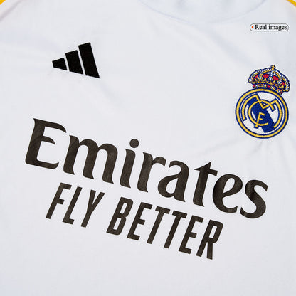 Men's Real Madrid 2025/26 Home Long Sleeve Soccer Jersey product view 4