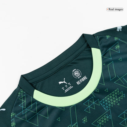 Men's Manchester City 2025/26 Fourth Away Soccer Jersey Kit