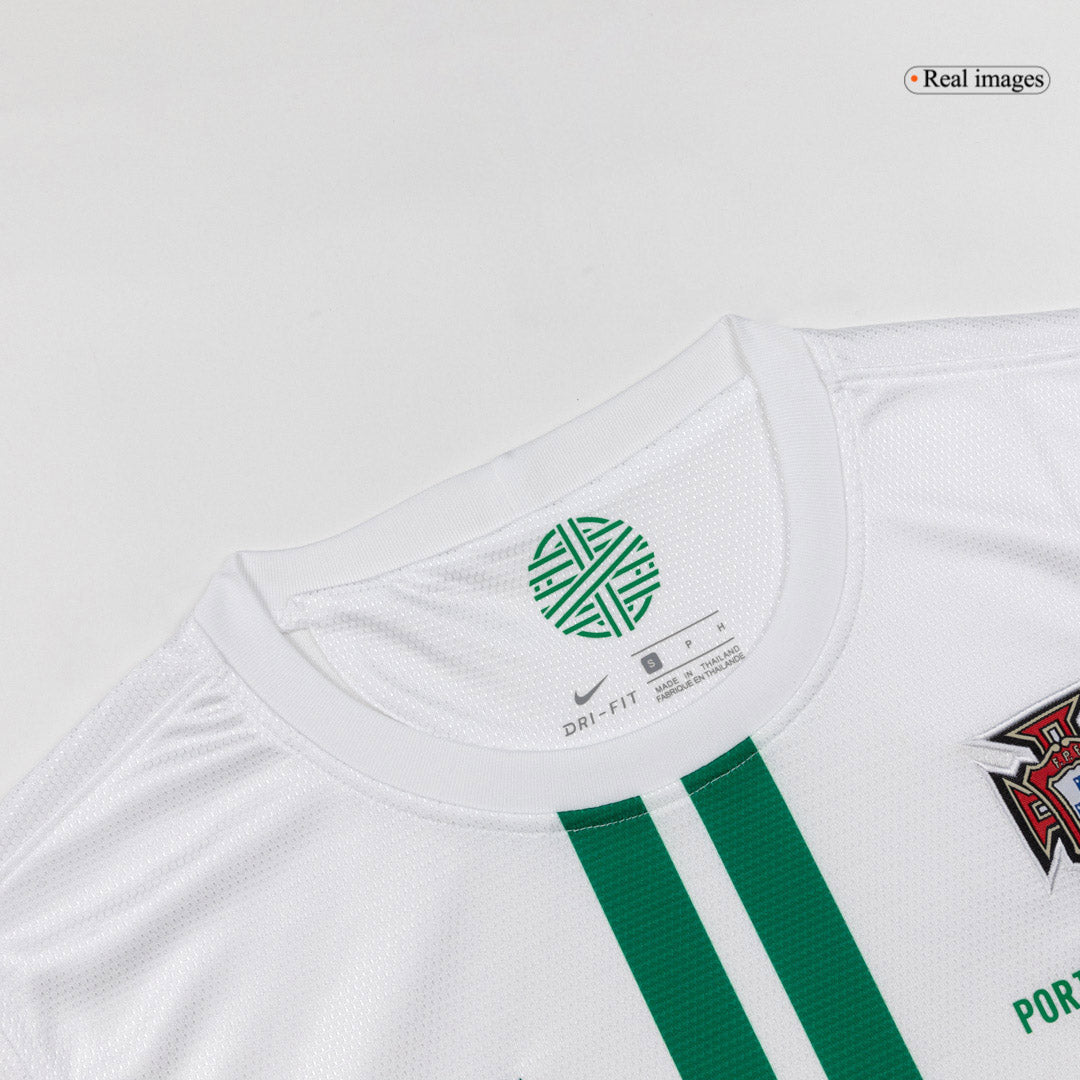 Retro Men's Portugal 2012 Away Soccer Jersey product view 7