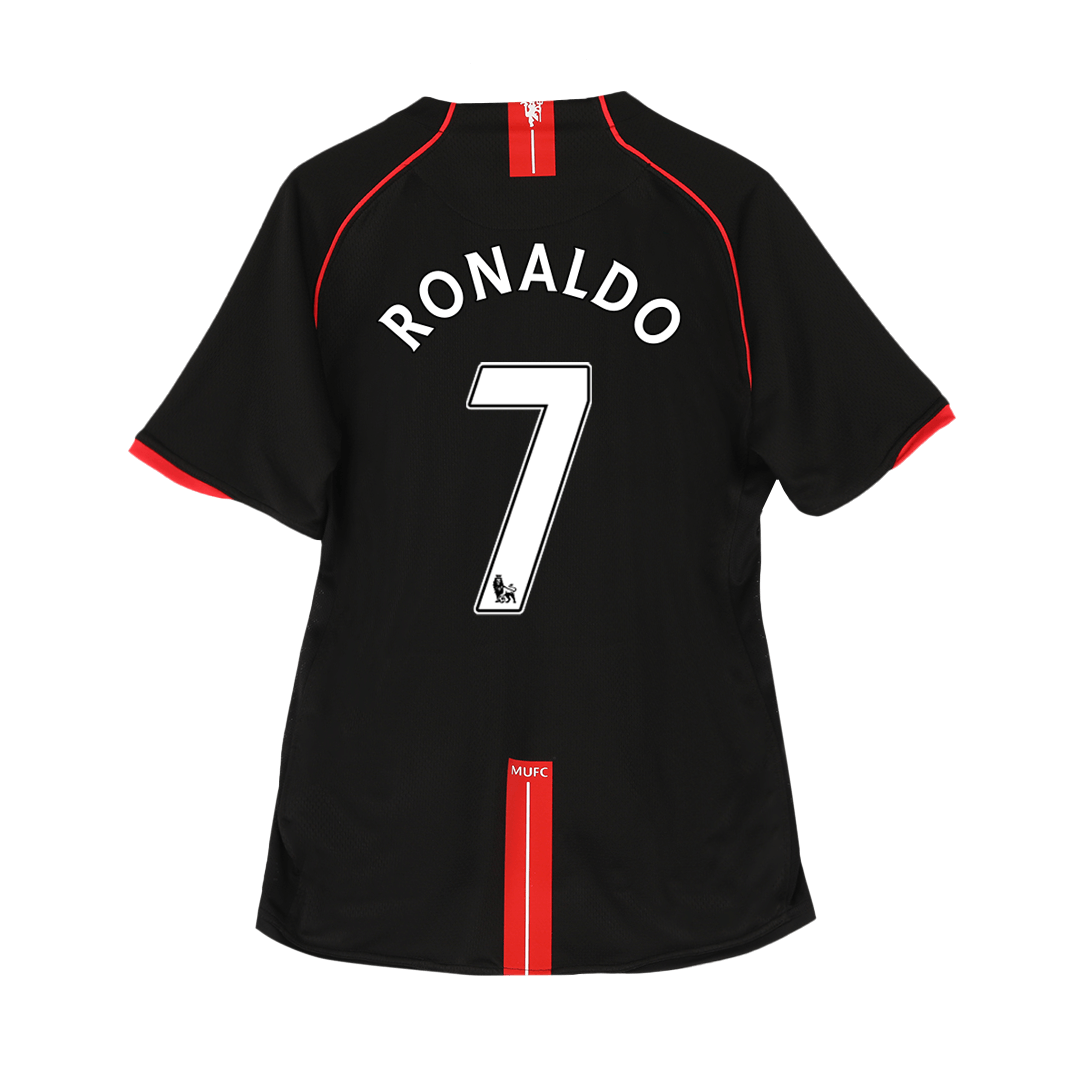 Retro RONALDO #7 Men's Manchester United 2007/08 Away Soccer Jersey product view 1