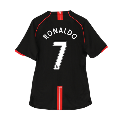 Retro RONALDO #7 Men's Manchester United 2007/08 Away Soccer Jersey product view 1