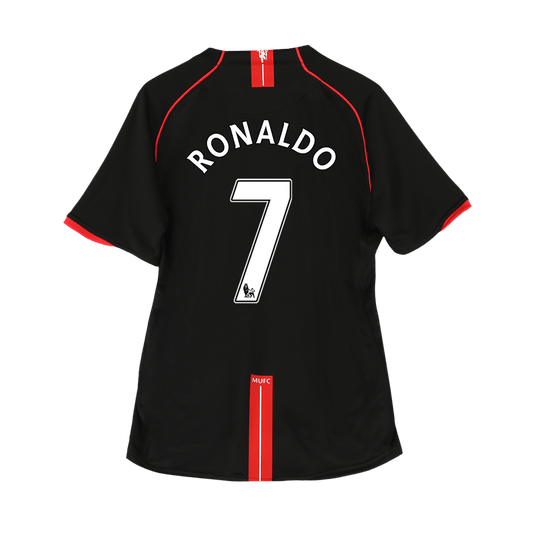 Retro RONALDO #7 Men's Manchester United 2007/08 Away Soccer Jersey product view 1