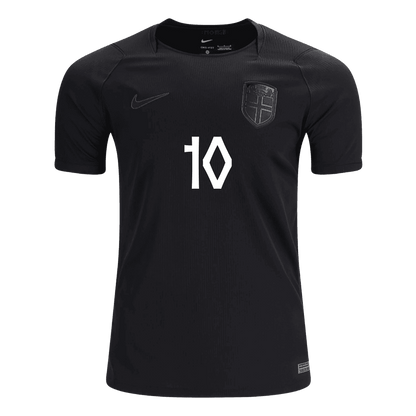 ØDEGAARD #10 Men's Norway World Cup 2026 Away Soccer Jersey product view 2