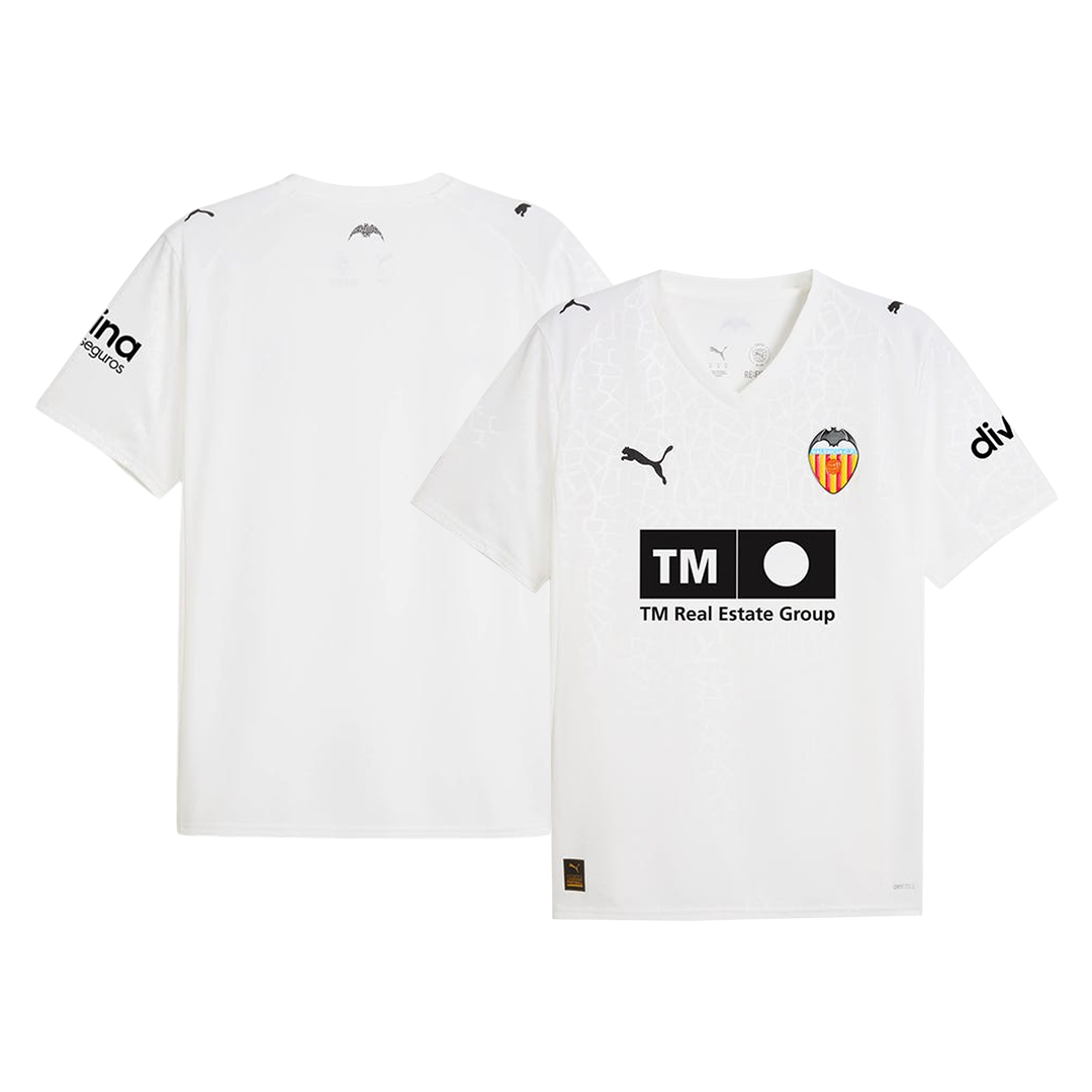Men's Valencia 2025/26 Home Soccer Jersey product view 2