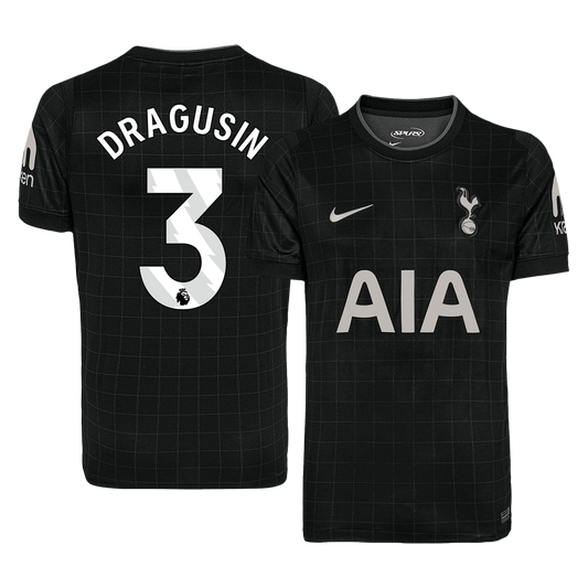 DRAGUSIN #3 Men's Tottenham Hotspur 2025/26 Away Soccer Jersey product view 1