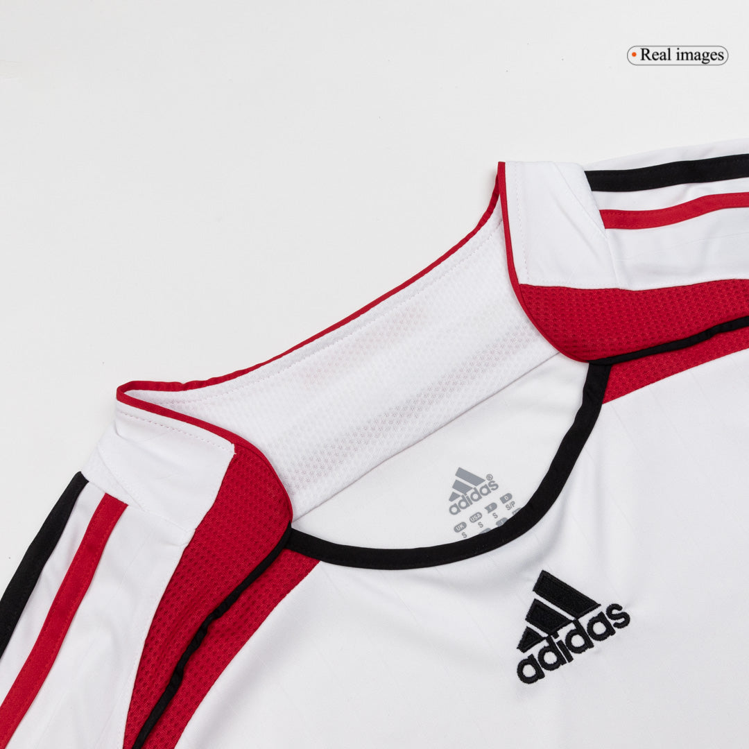 Retro Men's AC Milan 2006/07 Away Long Sleeve Soccer Jersey product view 9