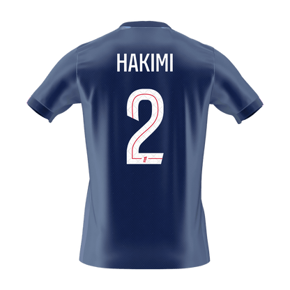 HAKIMI #2 Men's PSG 2025/26 Home Soccer Jersey Premium product view 2