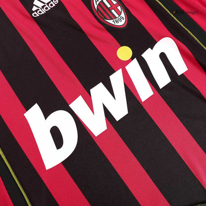 Retro KAKA' #22 Men's AC Milan 2006/07 Home Soccer Jersey product view 8