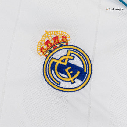Retro KROOS #8 Men's Real Madrid 2017/18 Home Long Sleeve Soccer Jersey product view 7