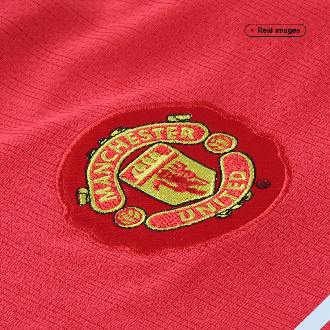 Retro RONALDO #7 Men's Manchester United 2007/08 Home Soccer Jersey product view 6