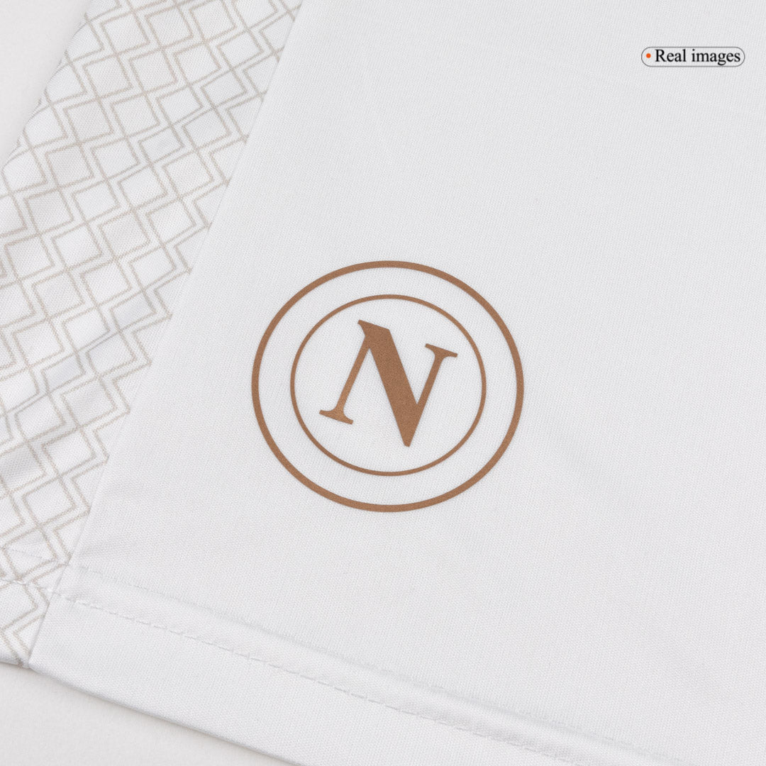 Men's Napoli 2025/26 Away Soccer Shorts product view 4