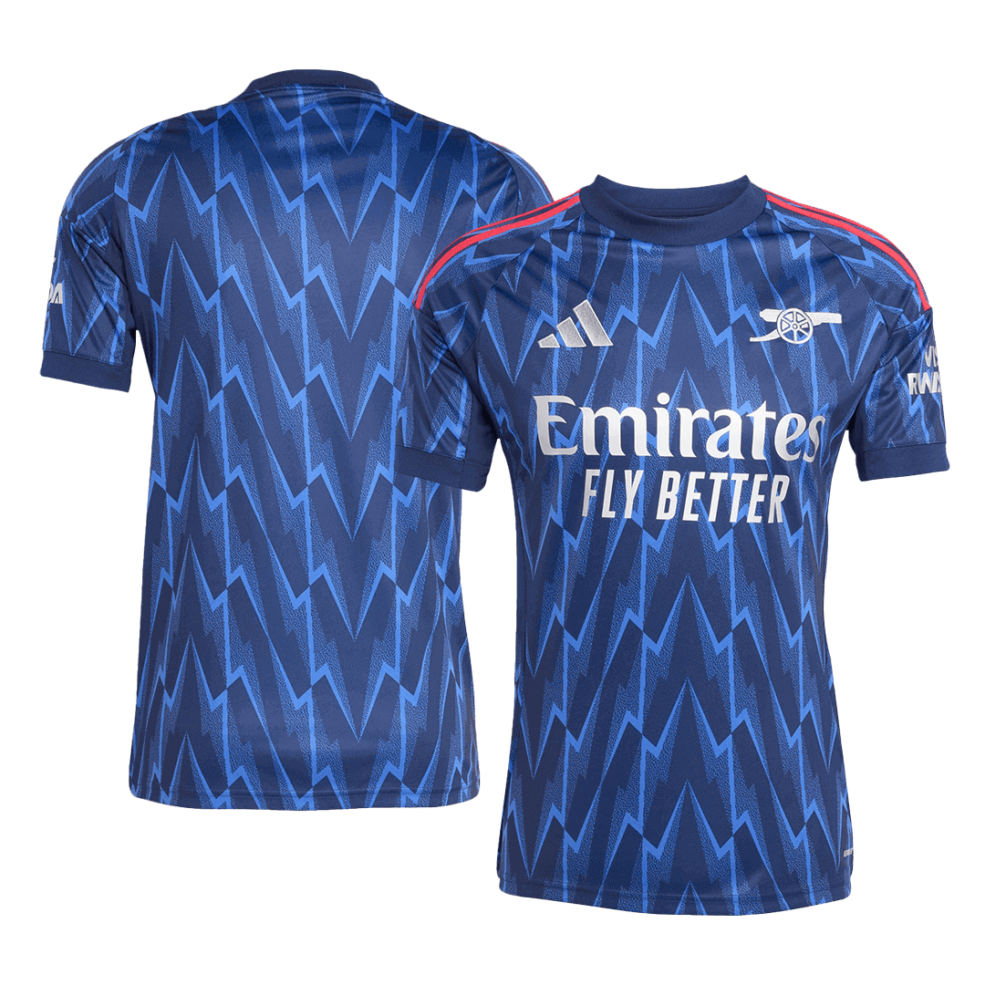Men's Arsenal 2025/26 Away Soccer Jersey product view 11