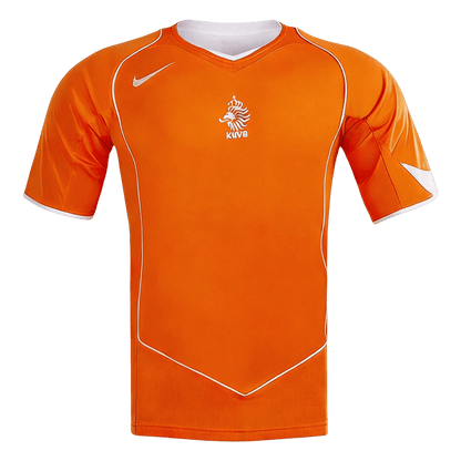 Retro Men's Netherlands 2004 Home Soccer Jersey product view 1