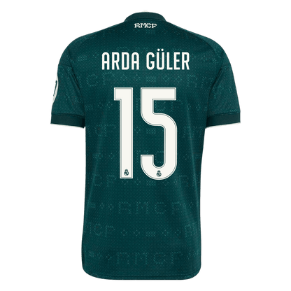 ARDA GÜLER #15 Men's Real Madrid 2026/27 Away Soccer Jersey product view 3