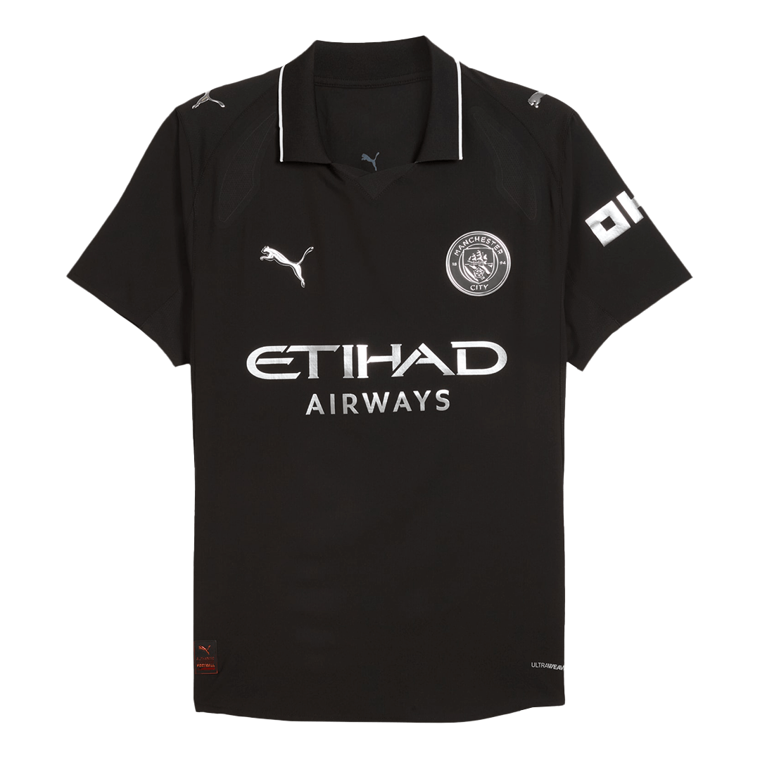 REIJNDERS #4 Men's Manchester City 2025/26 Player Version Away Soccer Jersey - Slim Fit product view 5