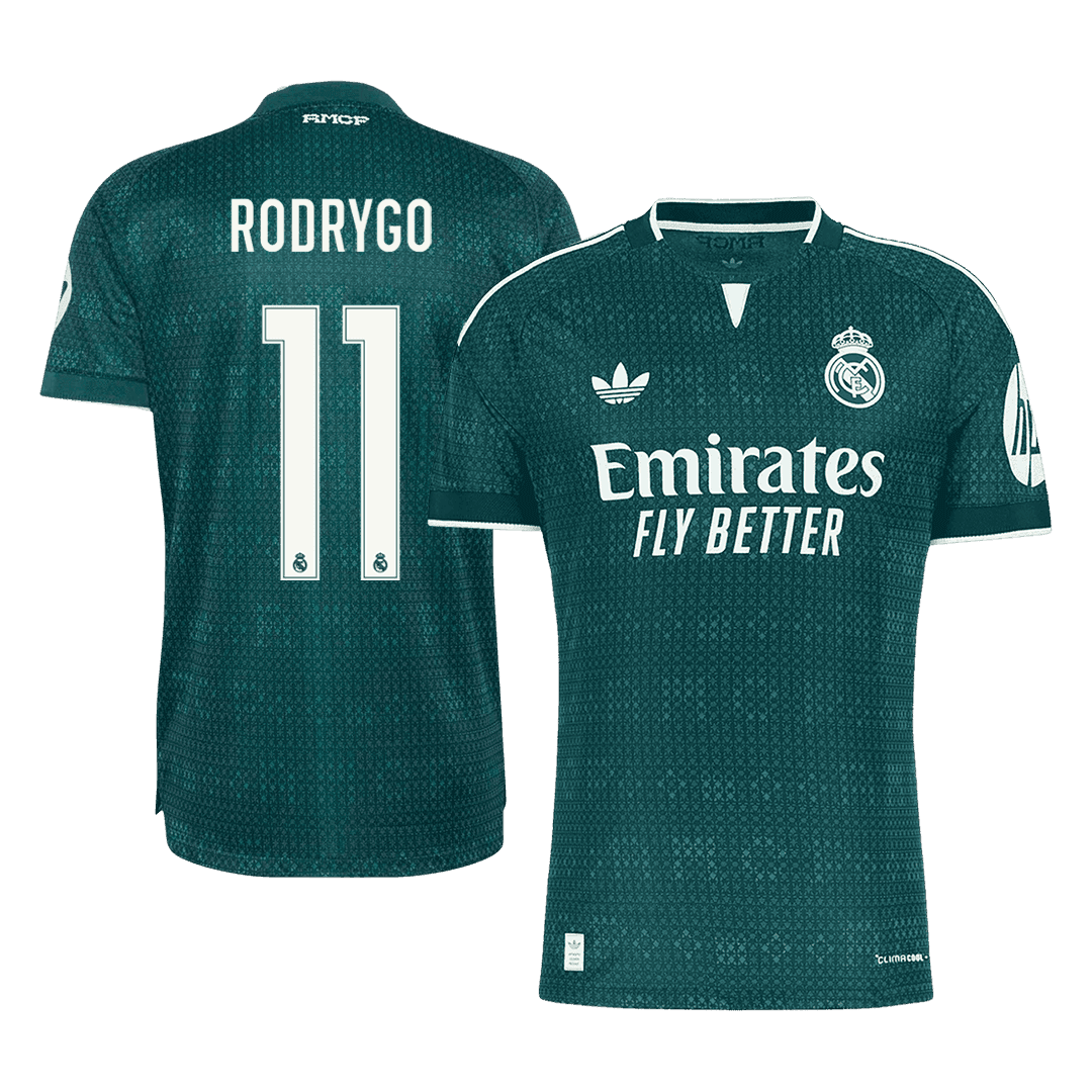 RODRYGO #11 Men's Real Madrid 2026/27 Player Version Away Soccer Jersey product view 1