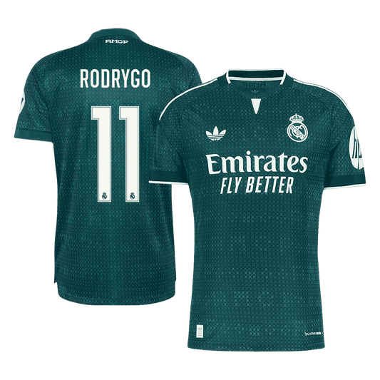 RODRYGO #11 Men's Real Madrid 2026/27 Player Version Away Soccer Jersey product view 1