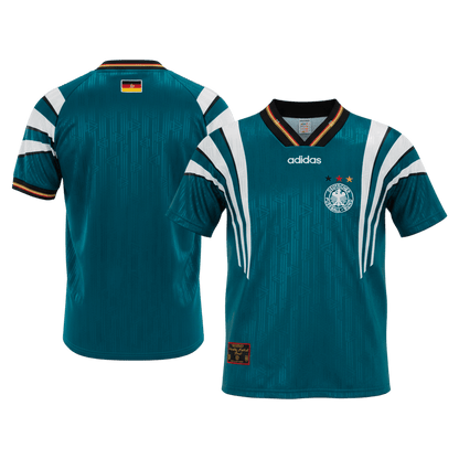 Retro Men's Germany 1996/97 Away Soccer Jersey product view 8