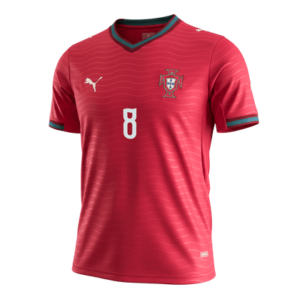 B.FERNANDES #8 Men's Portugal World Cup 2026 Home Soccer Jersey product view 9