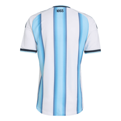 Men's Argentina World Cup 2026 Player Version Home Soccer Jersey - Slim Fit product view 3