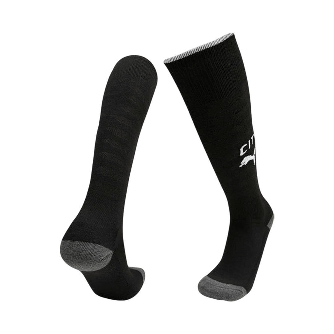 Men's Manchester City 2025/26 Away Soccer Socks product view 1