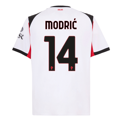 MODRIĆ #14 Men's AC Milan 2025/26 Away Soccer Jersey product view 14