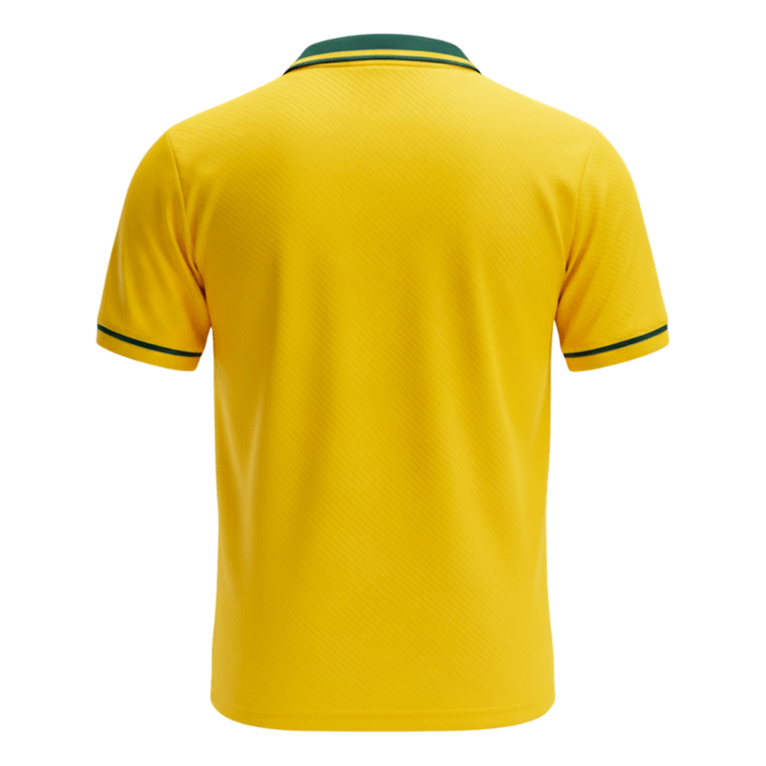 Retro Men's Brazil 1994 Home Soccer Jersey product view 8