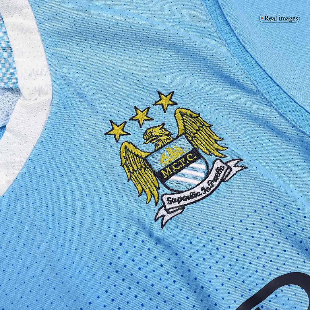 Retro Men's Manchester City 2011/12 Home Soccer Jersey product view 7