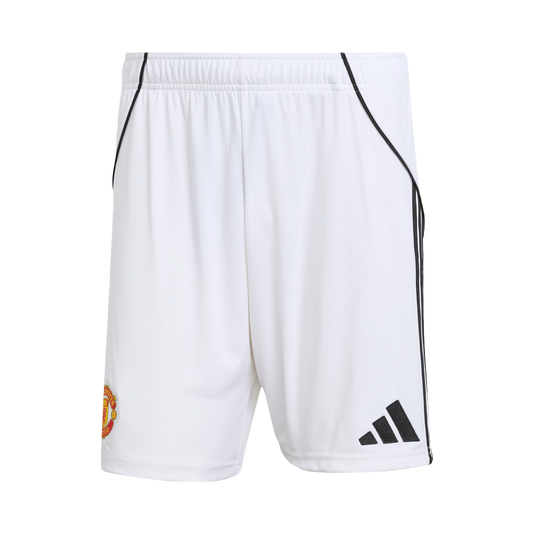 Men's Manchester United 2025/26 Home Soccer Shorts product view 1